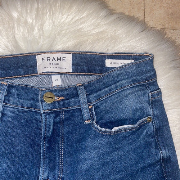 Frame Denim Le Skinny de Jeanne in Lambeth - Picture 3 of 6